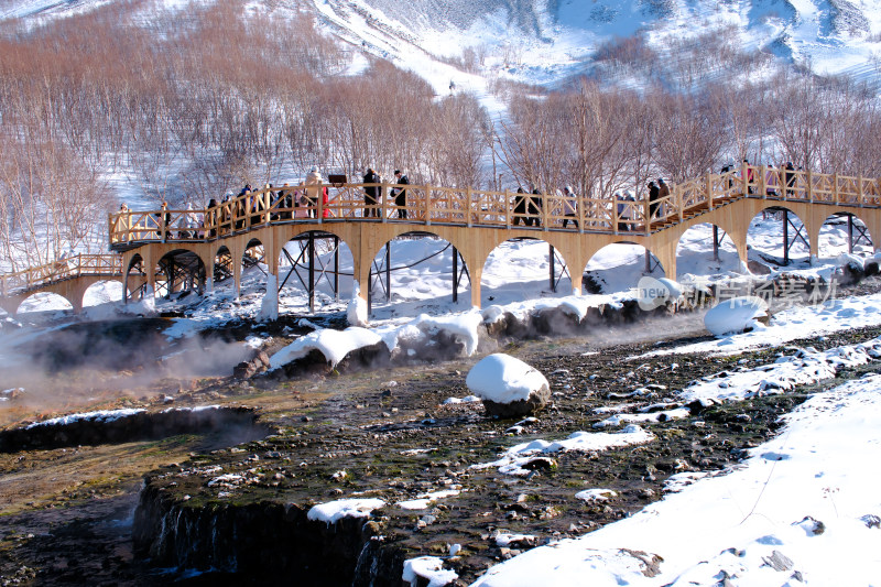 长白山聚龙火山温泉