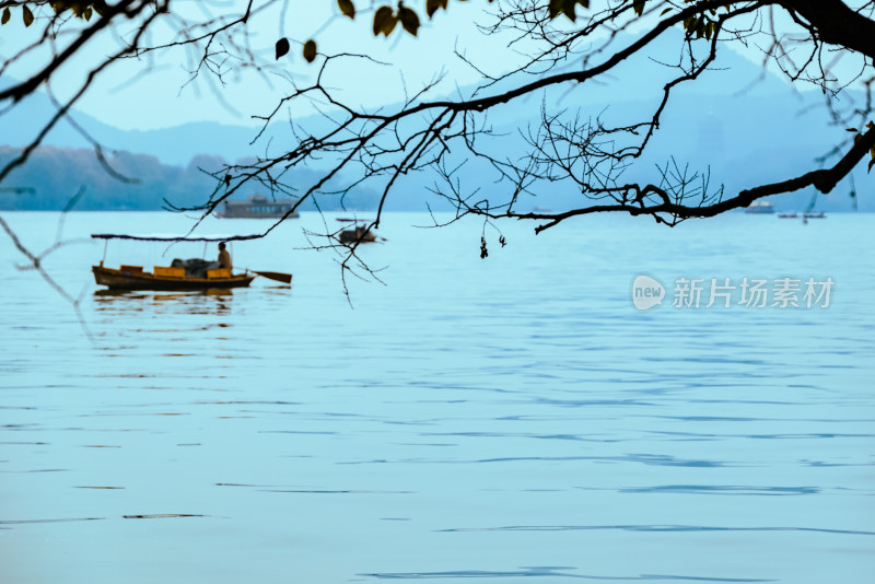 浙江杭州西湖风景名胜区秋景