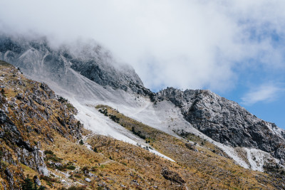 丽江玉龙雪山蚂蝗坝