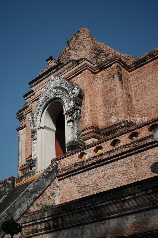 泰国寺庙清迈契迪龙寺