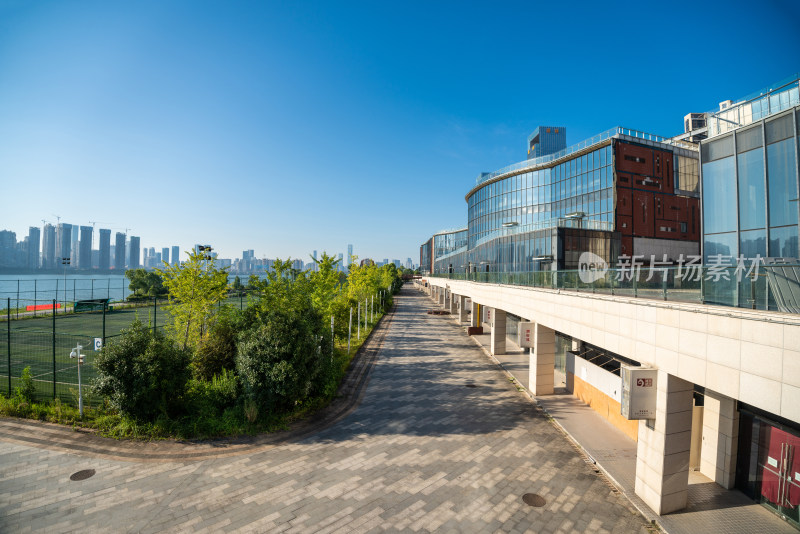 湖南金融广场摩天大楼建筑群