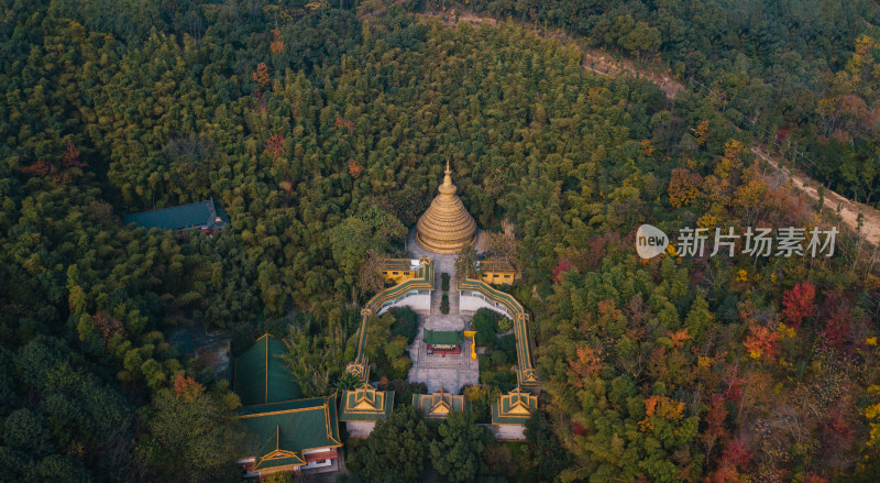 杭州萧山东方文化园 杨歧禅寺建筑景观