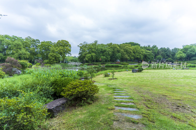 武汉东湖磨山景区风光