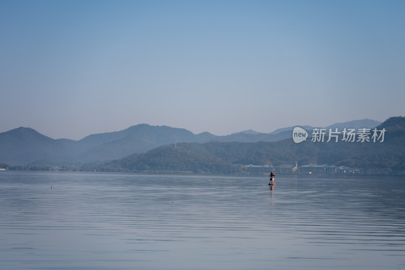 浙江宁波东钱湖景区风光