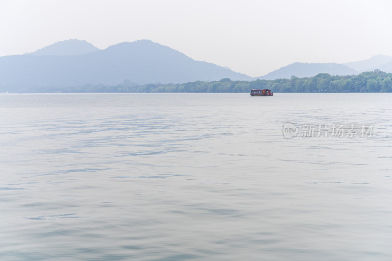 杭州西湖白堤风景