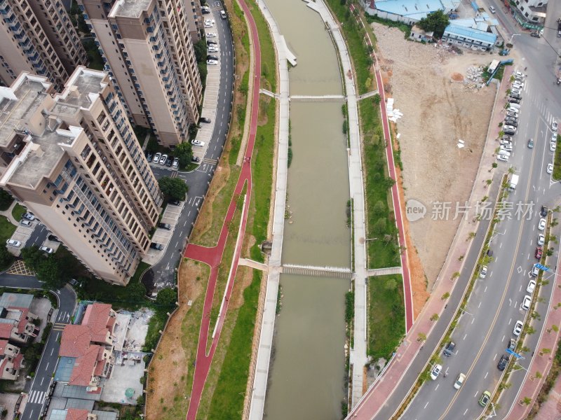 广东东莞：清溪河沿岸住宅小区