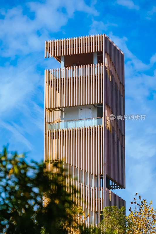 浙江宁波院士中心建筑风景