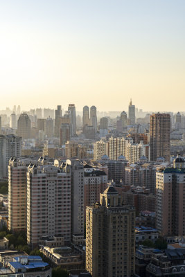 哈尔滨夜景地标性建筑龙塔