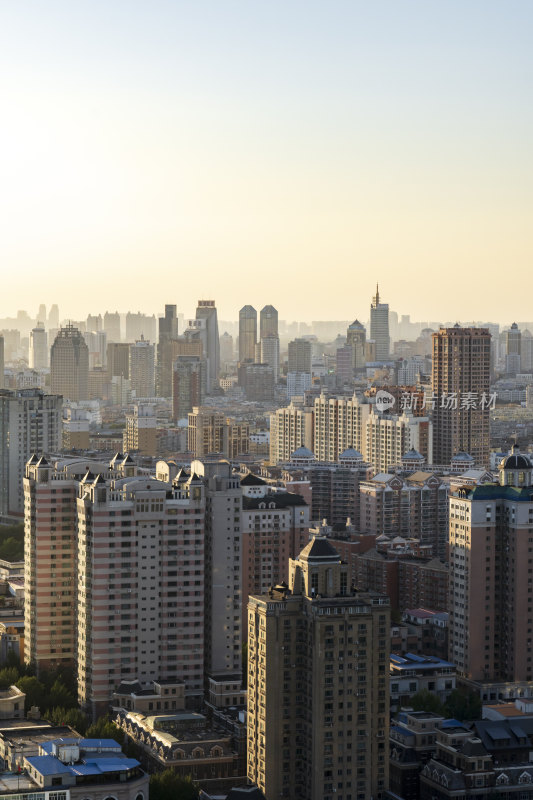 哈尔滨夜景地标性建筑龙塔