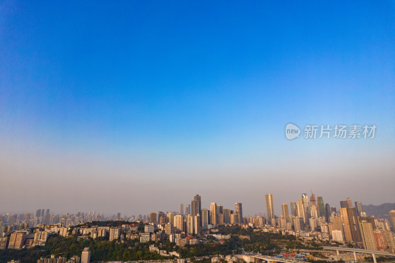重庆城市建设重庆长江两岸航拍摄影图