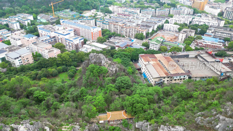 桂林南溪山4A景区航拍