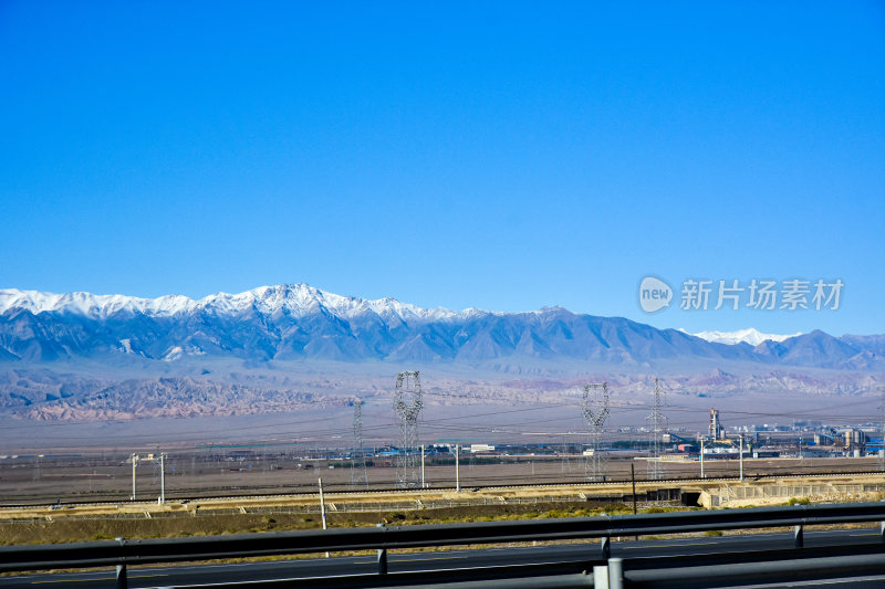 祁连山自然风光