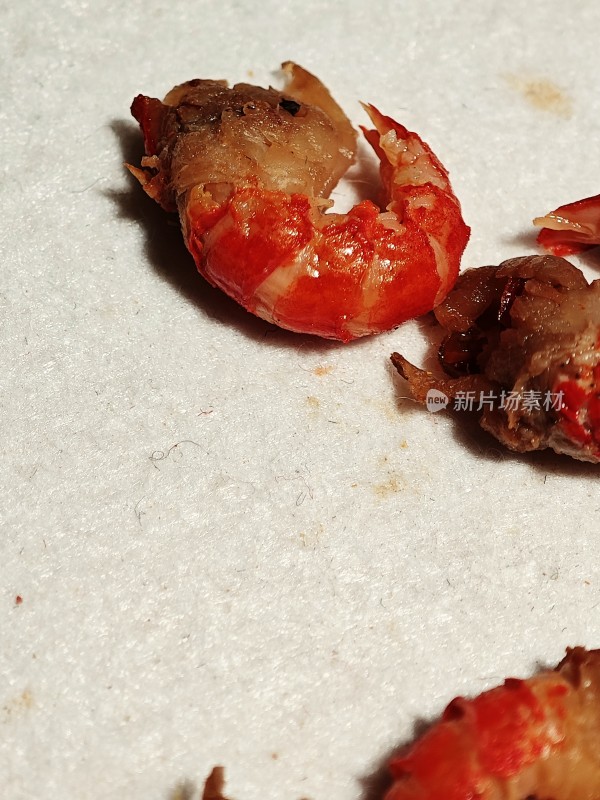 鲜嫩饱满的小龙虾肉