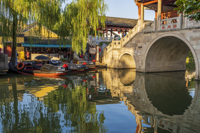 绍兴安昌古镇江南水乡风景