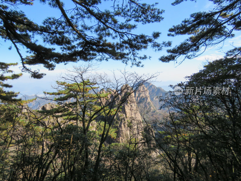 中国安徽黄山旅游风光