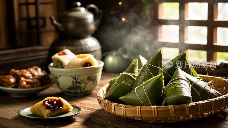 端午节粽子传统小吃美食