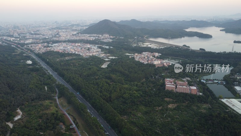 广东东莞：东城街道城市风光