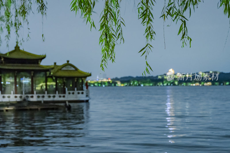 杭州西湖夜景