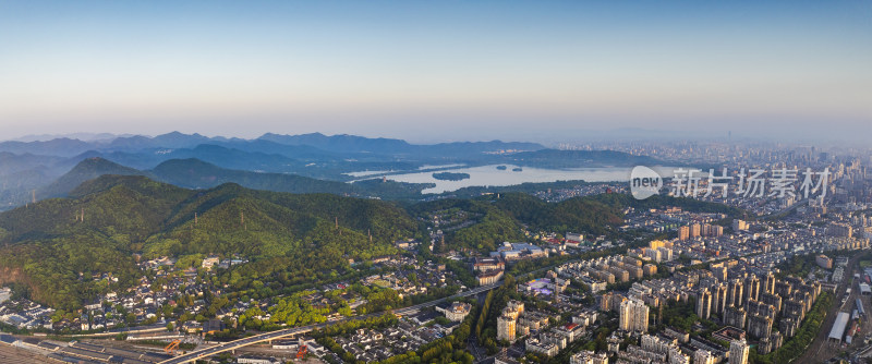 杭州钱塘江两岸风光