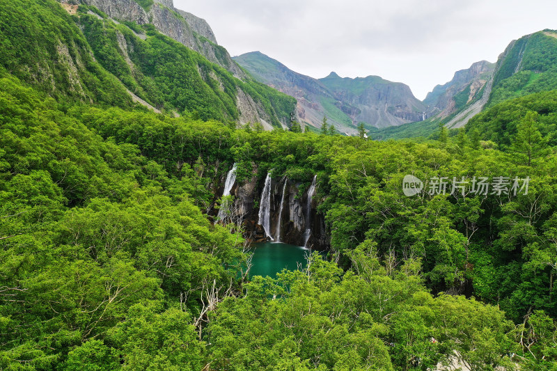 丛林中的湖泊