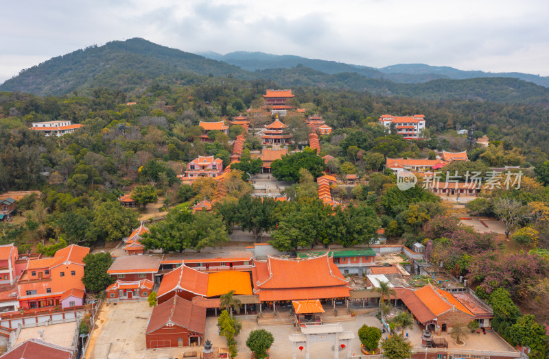 泉州少林寺航拍