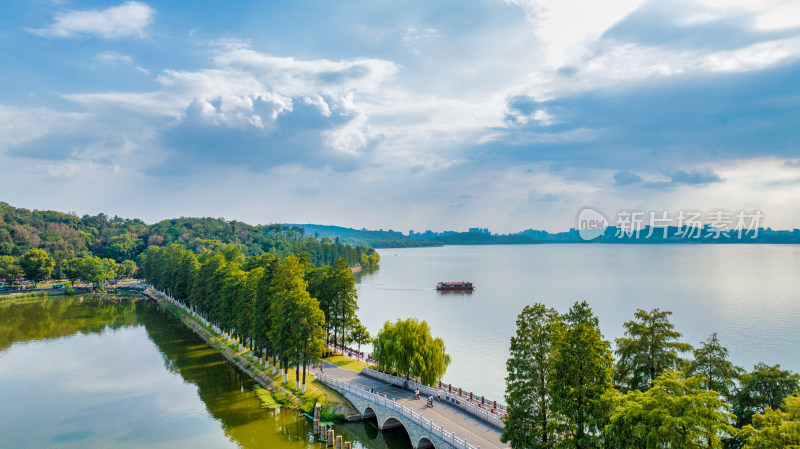 湖北武汉东湖绿道风景