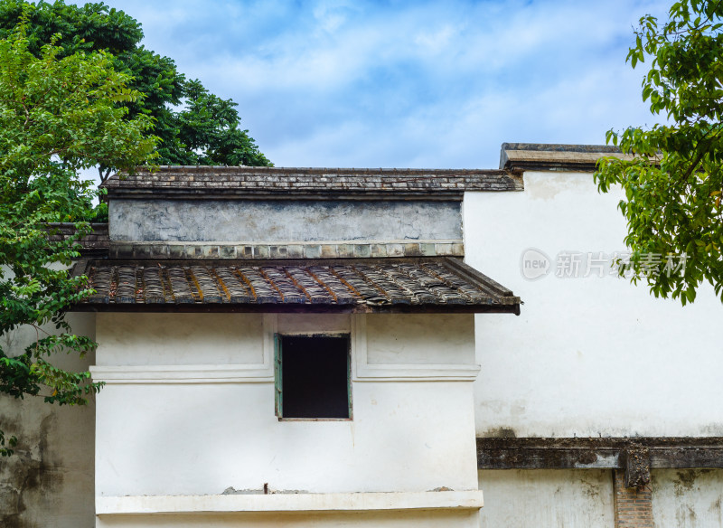福州上下杭历史文化街区的小巷中的古民居