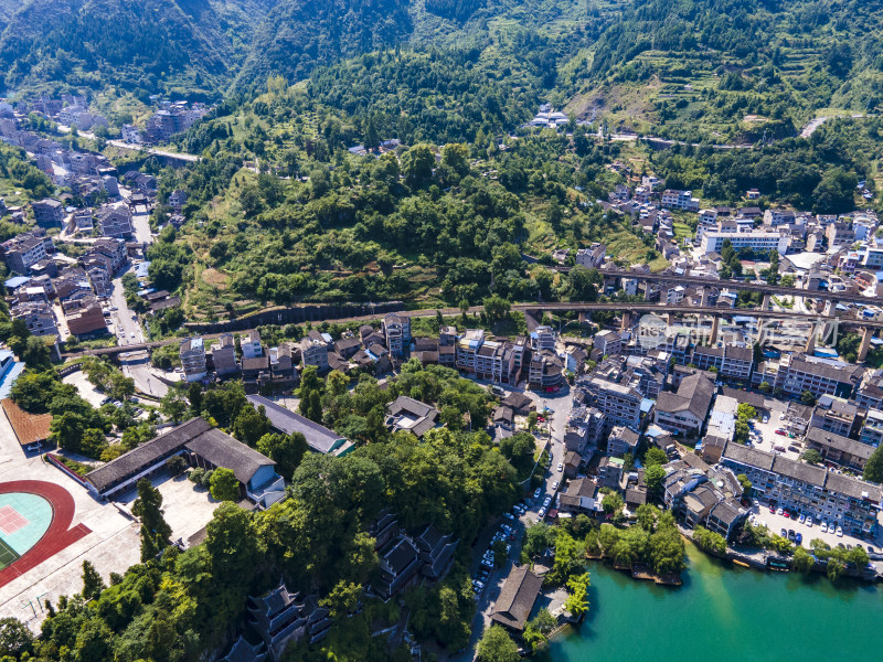 贵州山川乡村镇远古镇