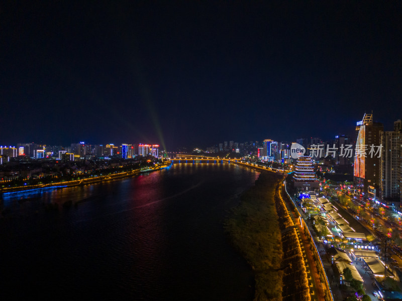 陕西安康夜景