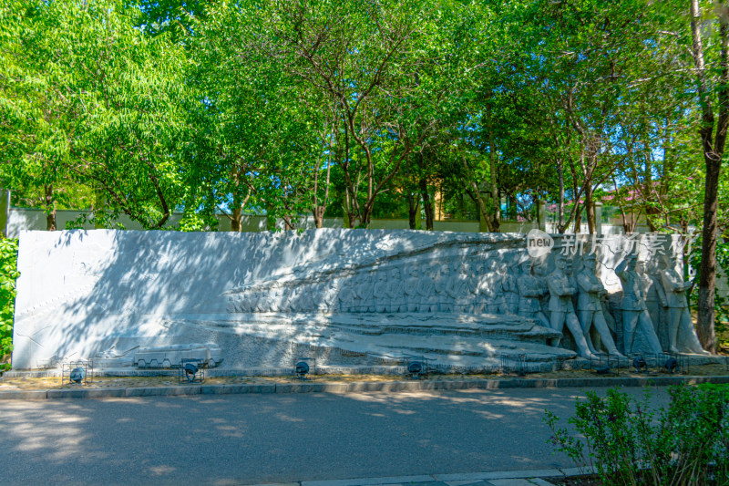 沈阳市和平区八一公园风景雕塑