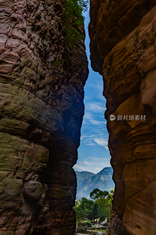 太行山大峡谷的壮丽风光