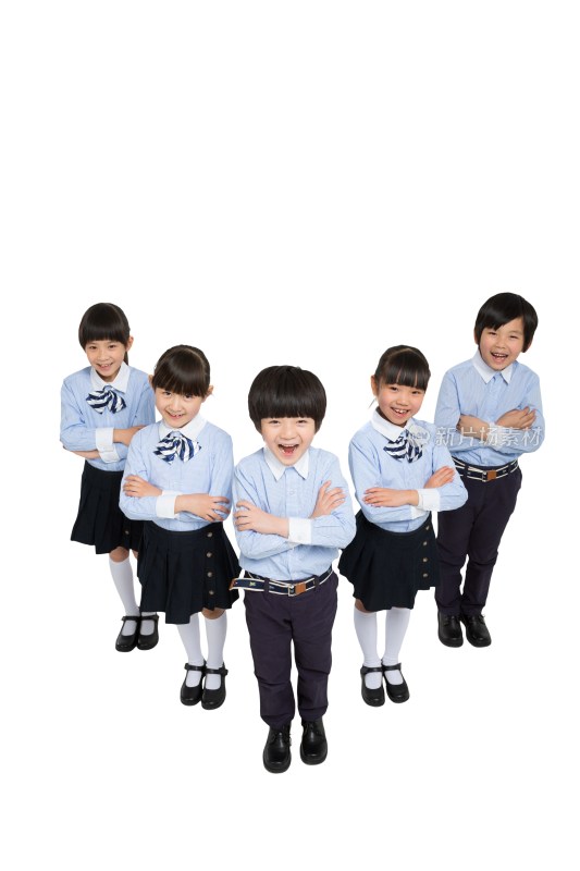 小学生群体像