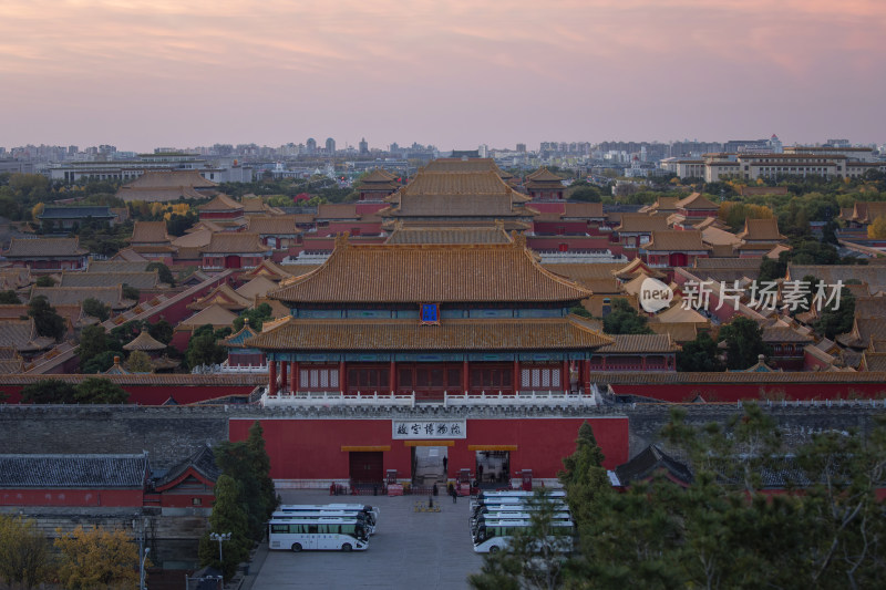 中国北京故宫秋色