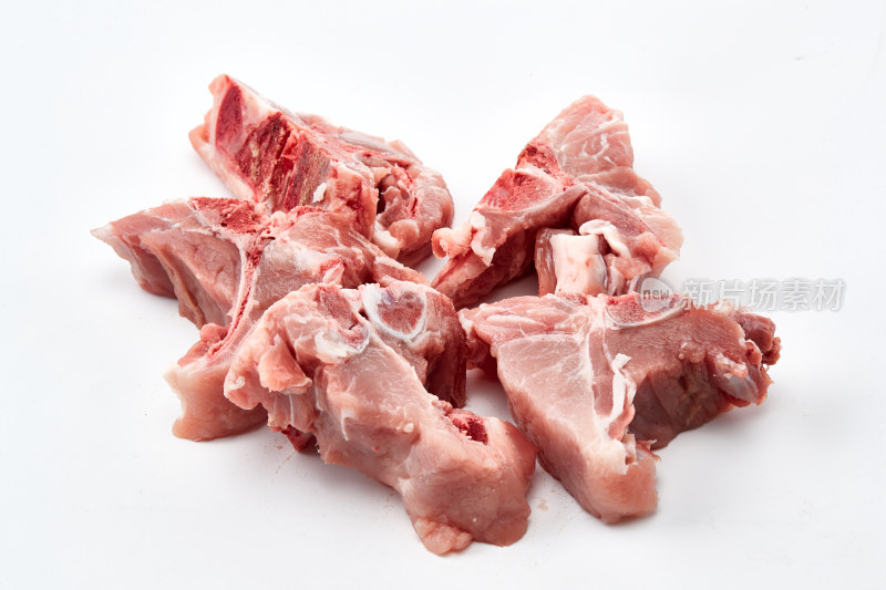 检疫合格的屠宰生鲜猪肉