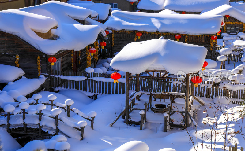 东北牡丹江雪乡