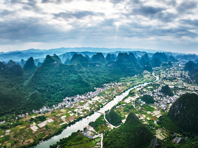 桂林遇龙河风光美景