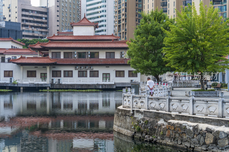 武汉江岸区小南湖公园风景