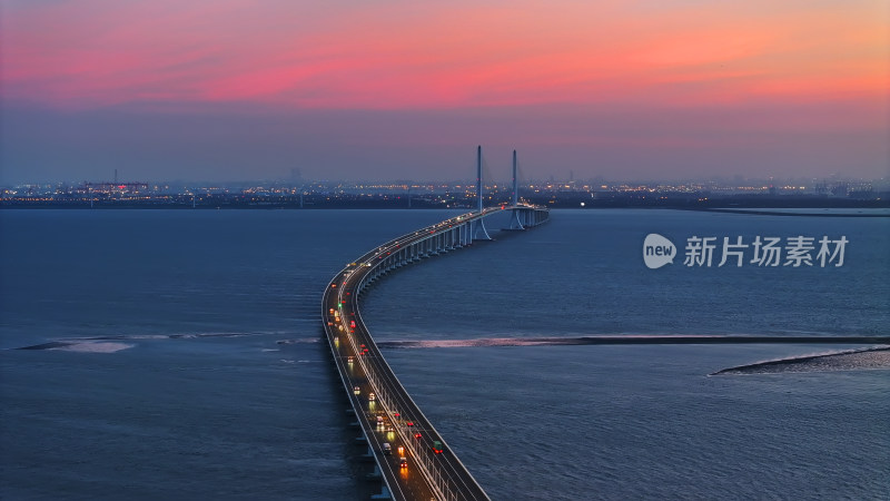 上海长江大桥夜景