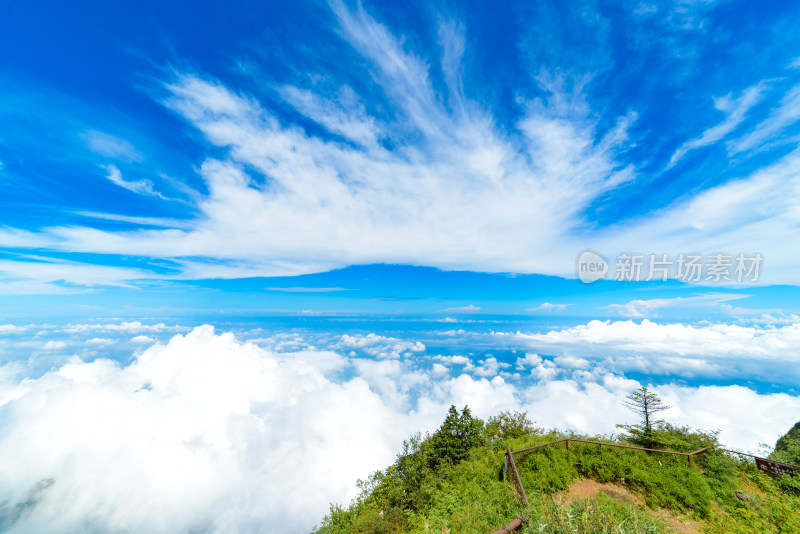 四川峨眉山自然风光