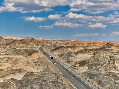 荒野中的道路