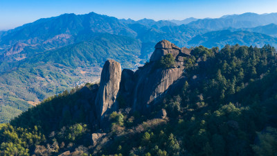 浙江江山浮盖山景区风光