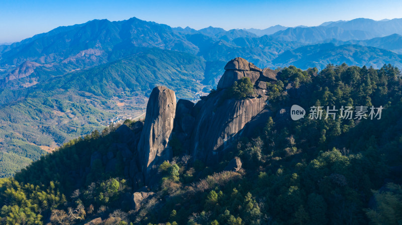 浙江江山浮盖山景区风光