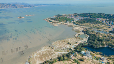 莆田北岸湄洲岛航拍