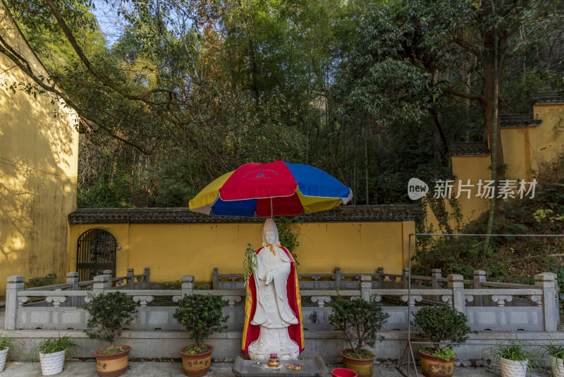 杭州千年古刹法华寺古建筑