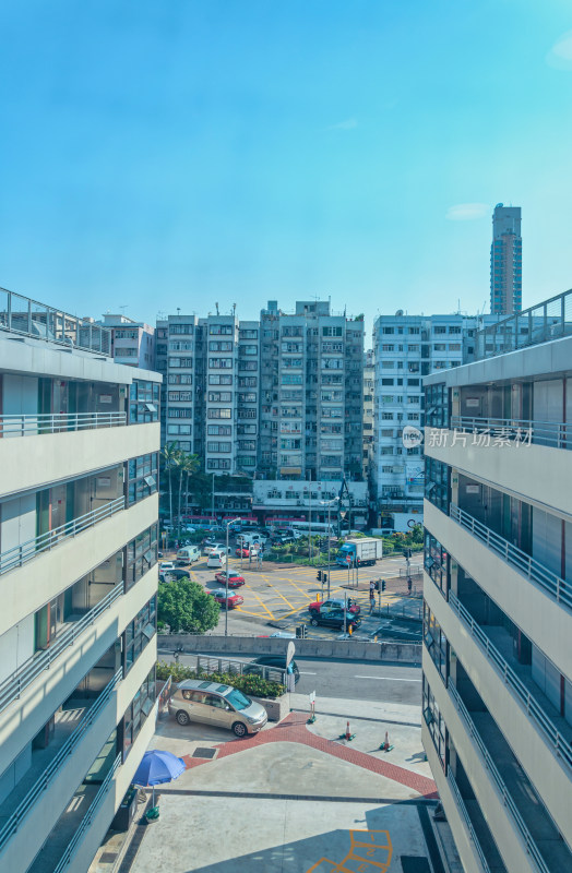 香港九龙深水埗美荷楼公屋博物館建筑景观