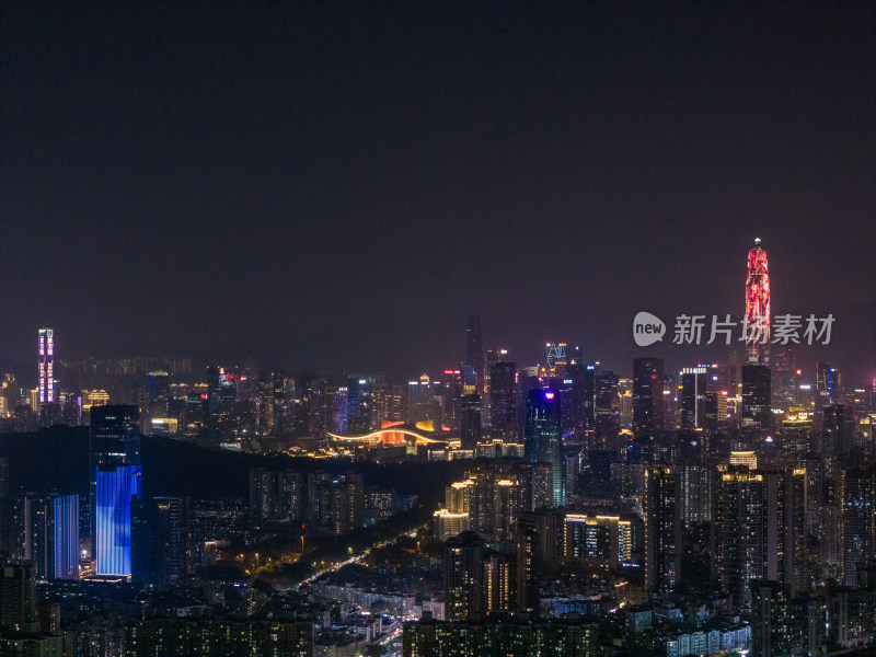 深圳璀璨夜景灯光秀