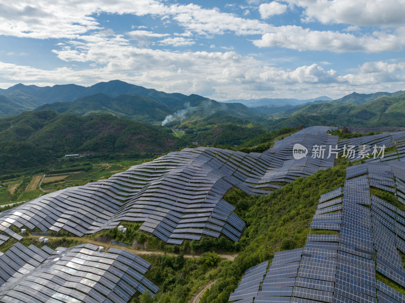太阳能发电站新能源光伏发电 节能减排