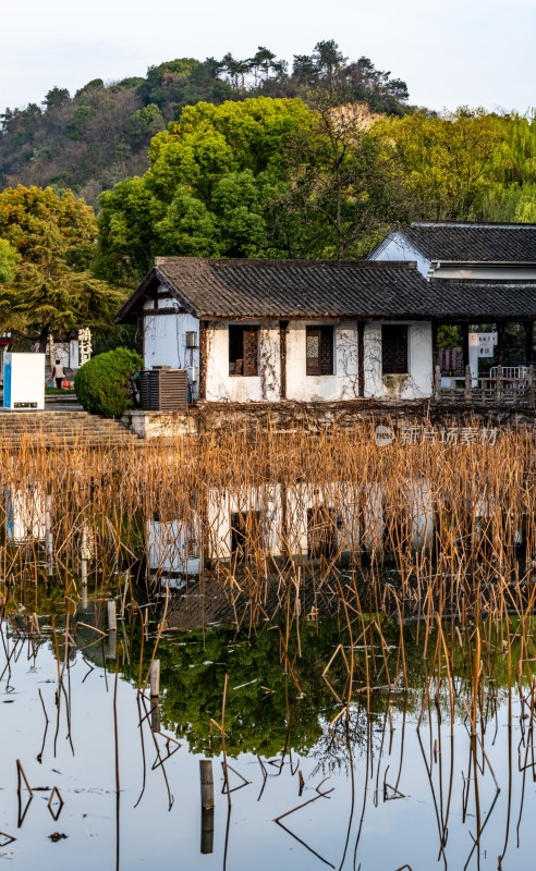 浙江绍兴柯桥柯岩鉴湖景区景点景观