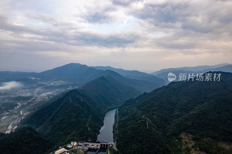 青山绿水大好河山航拍图