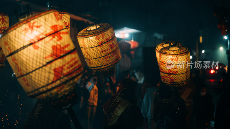 福州新春元宵节游神，规模盛大